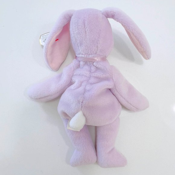 Ty Beanie Babies Collection Floppity Bunny Rabbit Plush Stuffed Toy 5-28-96 - Picture 7 of 7